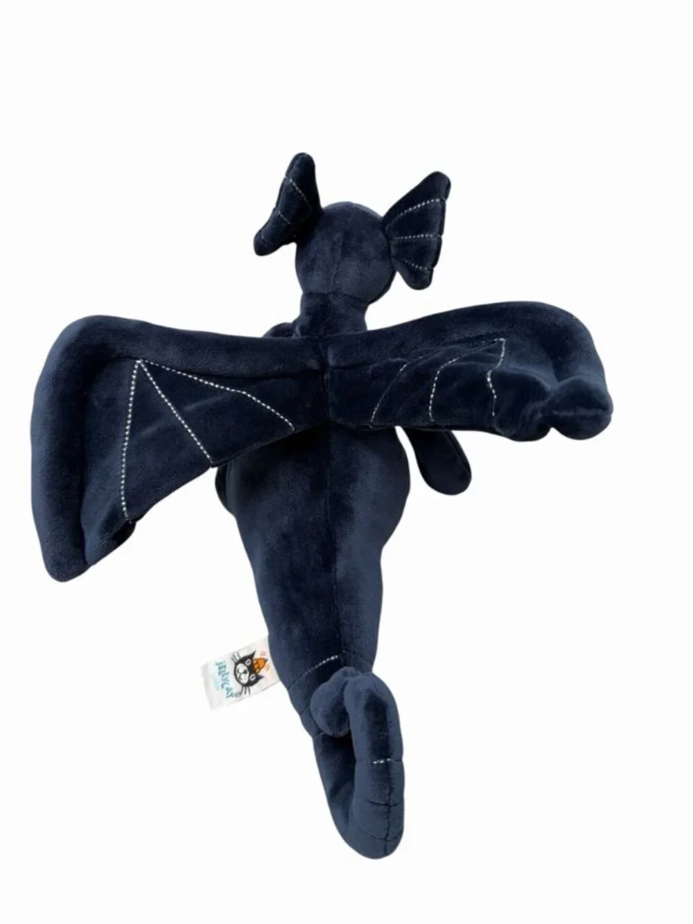 Jellycat Moonlight Dragon Plush Retired Dark Blue Dragon With White Stars Kids